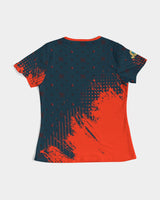 Red ann Black City SMC Women's All-Over Print Tee