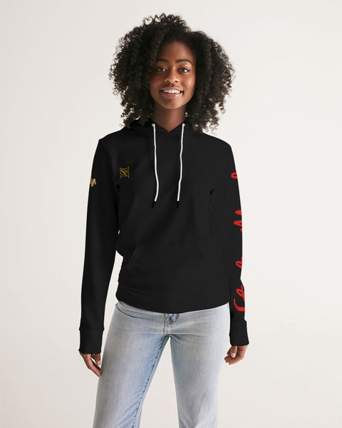 Vanta Black SMC Tigers Women's All-Over Print Hoodie