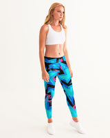 Blue Neon SMC Women's Yoga Pants