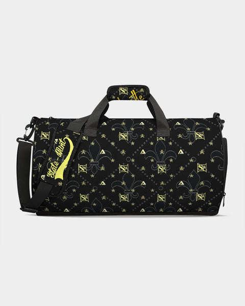 Vanta Black De Fleur Sports Duffle Bag