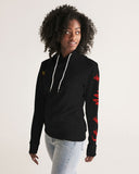 Vanta Black SMC Tigers Women's All-Over Print Hoodie