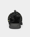 Vanta Black De Fleur Sports Duffle Bag