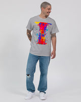 Multi Color SMC Pattern Abstract Splat  Unisex Ultra Cotton T-Shirt | Gildan