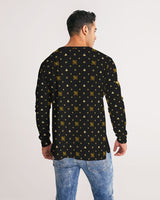 Gold Strech Logo Black SMC Men's Long Sleeve Tee