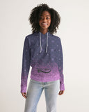 Purple Graffiti Spray SMC Women's Hoodie