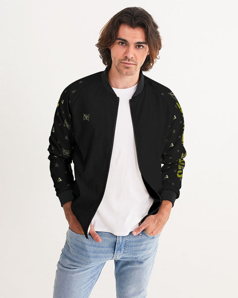 Olive Drip SMC Men's Bomber Jacket