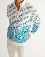 SMC Side Strat Blue Foam Men's Track Jacket