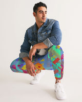 Color Glitchy SMC Men's Track Pants