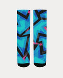 Blue Neon SMC Men's Socks