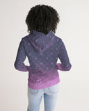 Purple Graffiti Spray SMC Women's Hoodie