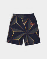 Orange Hex SMC Boys Swim Trunk