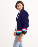 Blue Squares SMC Men's Bomber Jacket