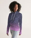 Purple Graffiti Spray SMC Women's Hoodie