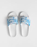 Blue Splatter SMC1 Women's Slide Sandal