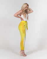 Yellow Drop SMC Women's Belted Tapered Pants