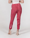 Pink Triangles SMC Women's Belted Tapered Pants