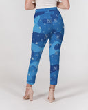 Blue Camo SMC Women's Belted Tapered Pants