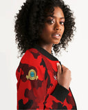 Red Camo SMC x2 Women's Bomber Jacket