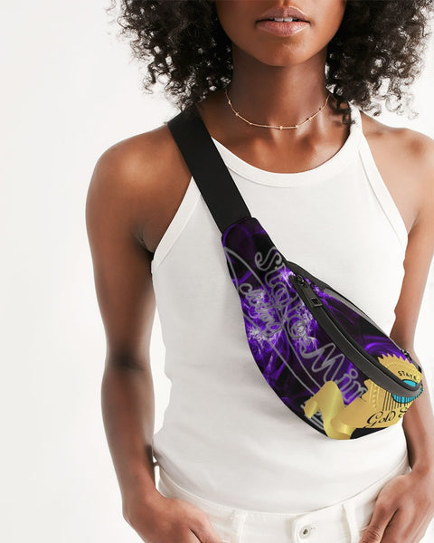 Purple Spark SMC Crossbody Sling Bag