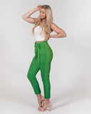 Green Bean SMC Women's Belted Tapered Pants