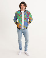 Color Glitch SMC Men's Bomber Jacket