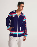 Blue Squares  SMC Men's Windbreaker