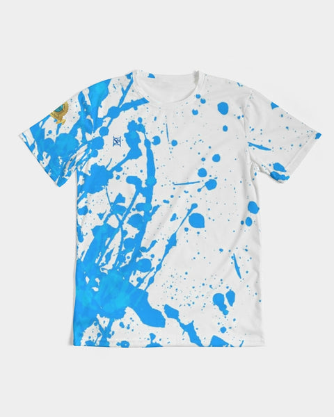 Blue Splatter SMC1 Men's Tee