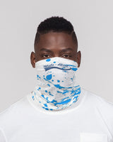 Blue Splatter SMC1 Neck Gaiter Set