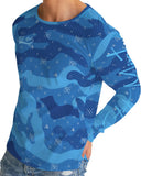 Blue Camo SMC Men's Long Sleeve Tee