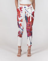 Cherry Blossom SMC Women's Belted Tapered Pants