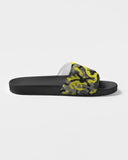 Yellow Grey Camo Men's Slide Sandal