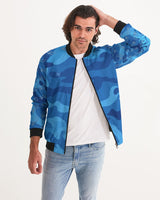 Blue Camo SMC Men's Bomber Jacket