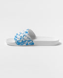 Blue Splatter SMC1 Men's Slide Sandal