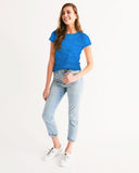 Blue Wrinkle SMC Women's Tee