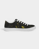 Black & Yellow SMC Women's Faux-Leather Sneaker