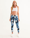 Blu Skull Camo SMC Women's Yoga Pants