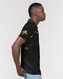 Black & Yellow SMC Men's Slim Fit Polo