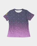 Purple Graffiti Spray SMC Women's Tee