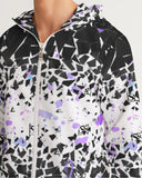 Shattered Glass Men's Windbreaker