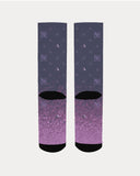 Purple Graffiti Spray SMC Women's Socks