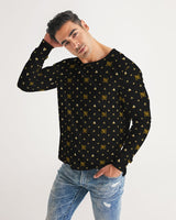 Gold Strech Logo Black SMC Men's Long Sleeve Tee