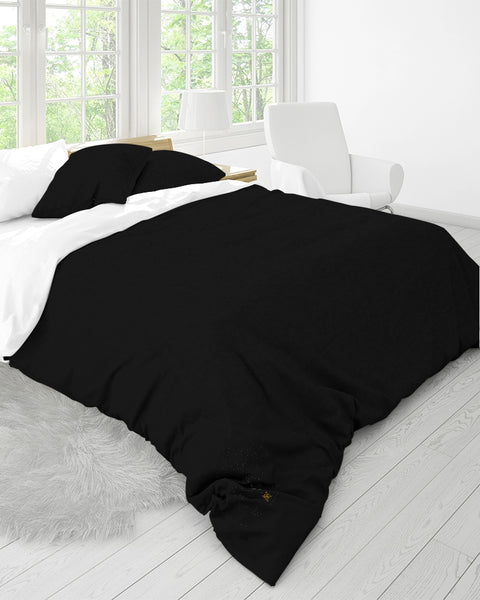 Vanta Black SMC Queen Duvet Cover Set