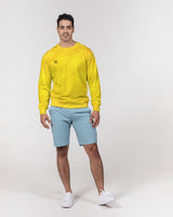 Yellow Paper SMC Men's Classic French Terry Crewneck Pullover