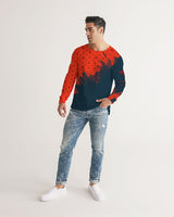 Red and Black City SMC Men's Long Sleeve Tee