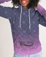 Purple Graffiti Spray SMC Women's Hoodie