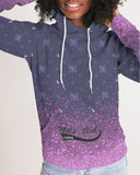 Purple Graffiti Spray SMC Women's Hoodie