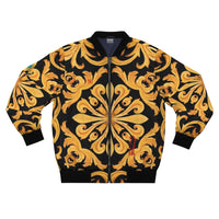 Gold Snow fake Bomber Jacket