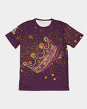 Burgundy Gold Splatter SMC Men's Tee