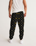 Invert Vanta Black n Gold SMC Pattern Men's Track Pants