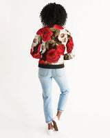 Rose Skulls SMC Women's Bomber Jacket